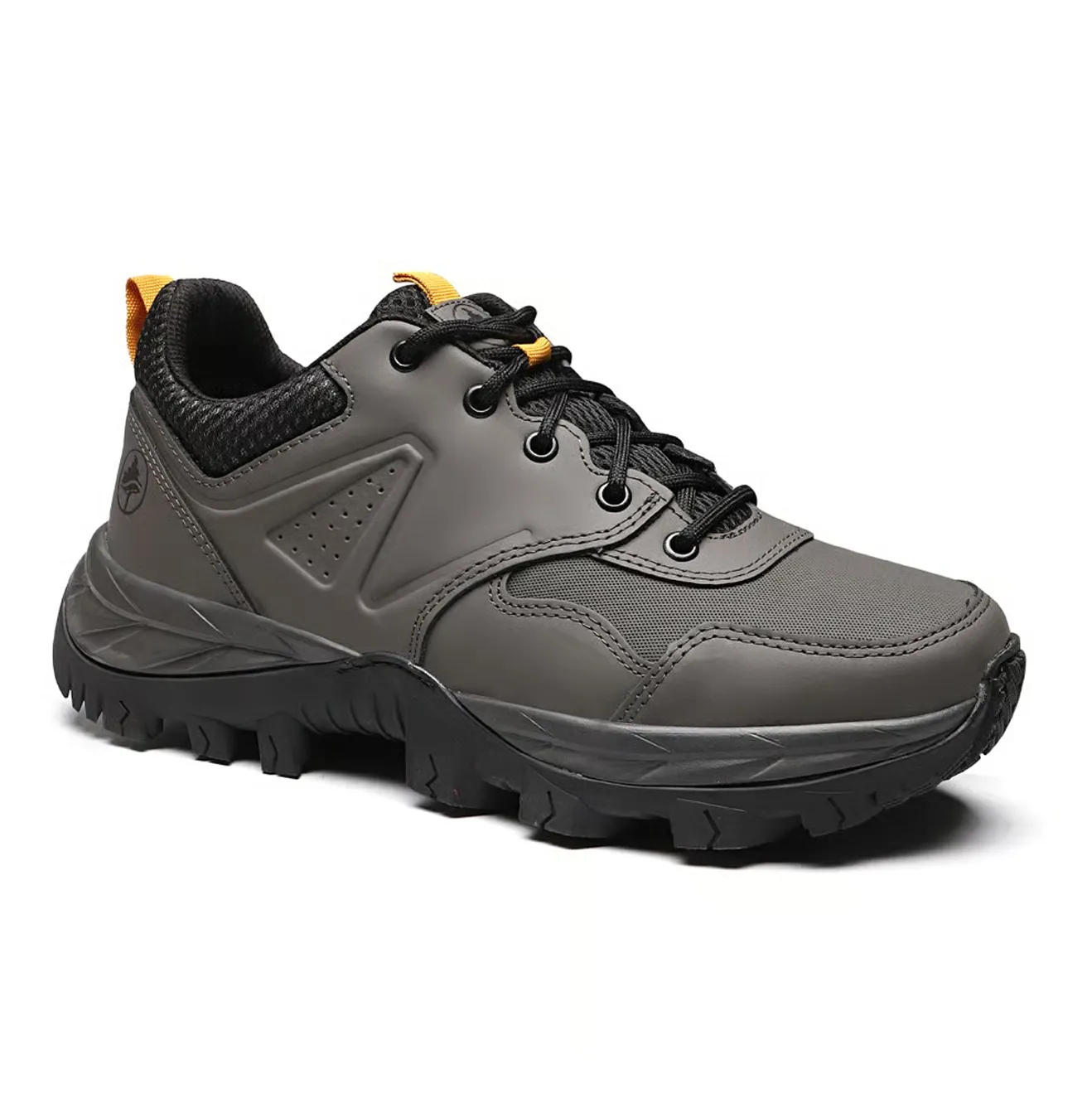Macboot Tenis EMBER 01 EMBE01-CH05Z Cinza Couro -5-